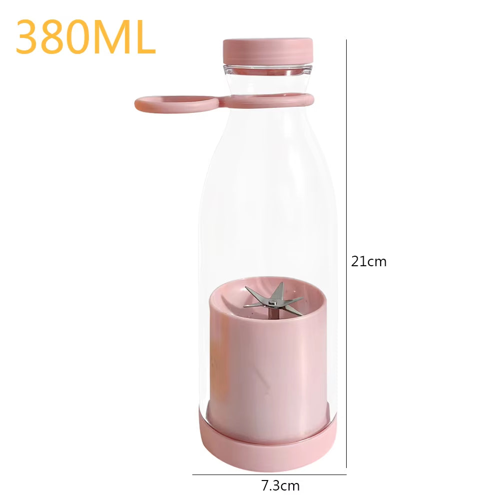 USB Electric Juicer Fruit Mixers Leakproof Fruit Smoothie Blender Lemon Orange Squeezer Portable Juice Bottle Fruit Juicer