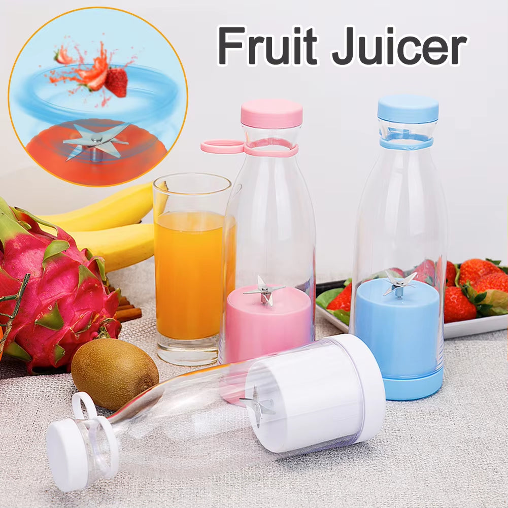 USB Electric Juicer Fruit Mixers Leakproof Fruit Smoothie Blender Lemon Orange Squeezer Portable Juice Bottle Fruit Juicer