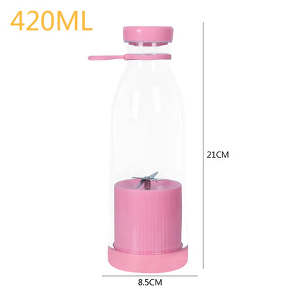 USB Electric Juicer Fruit Mixers Leakproof Fruit Smoothie Blender Lemon Orange Squeezer Portable Juice Bottle Fruit Juicer