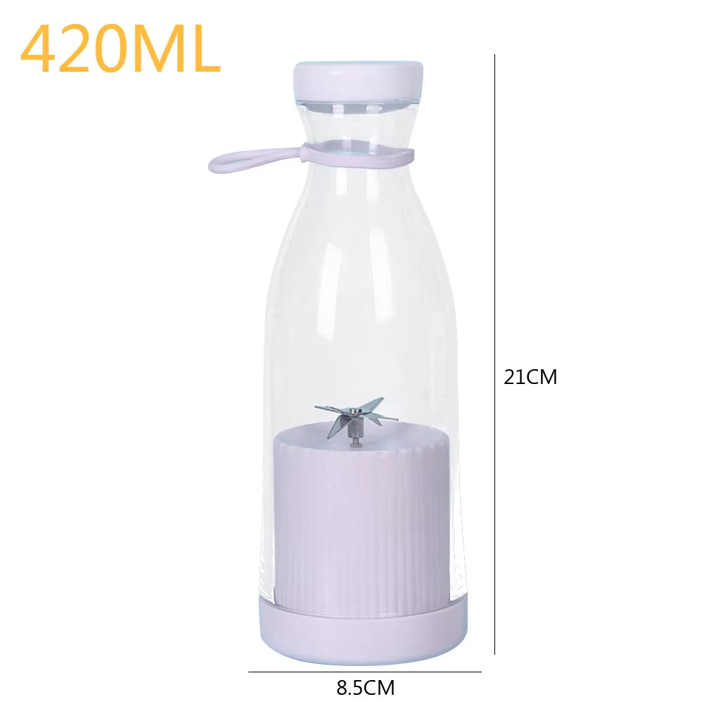 USB Electric Juicer Fruit Mixers Leakproof Fruit Smoothie Blender Lemon Orange Squeezer Portable Juice Bottle Fruit Juicer